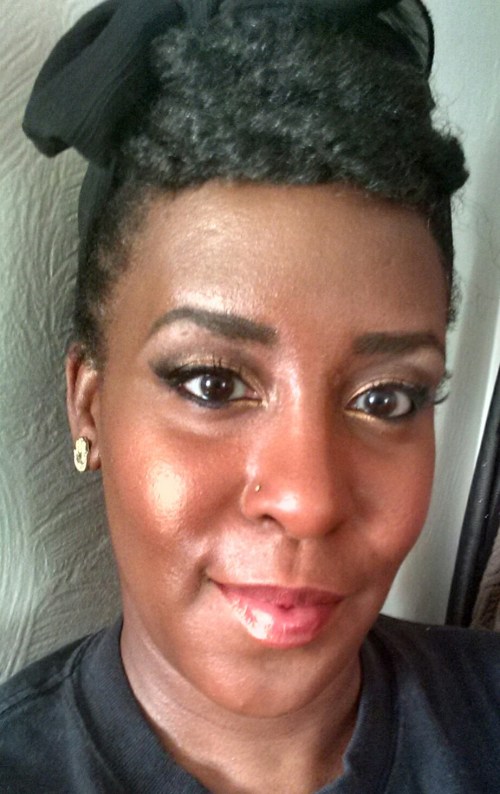 Black and Gold Face Again