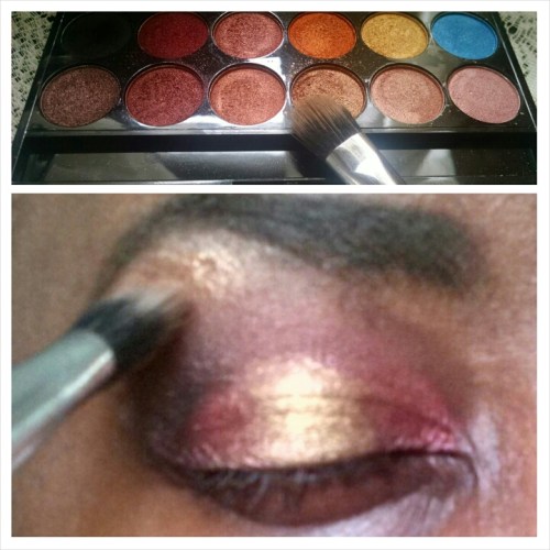 Sunset Light Bronze Highlight