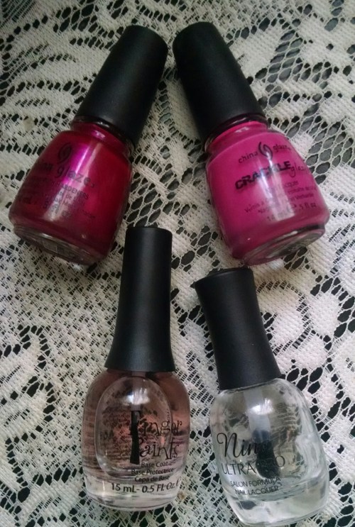 Pink Nail Design 2 Polish