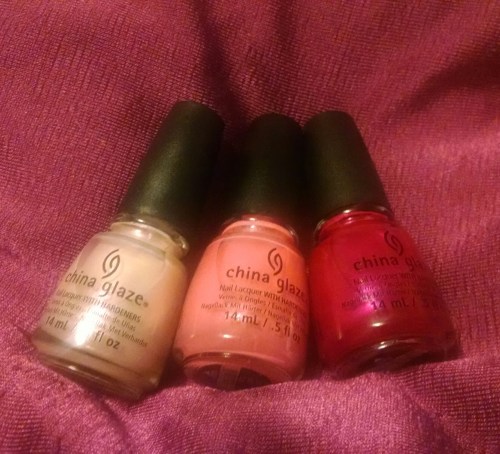 Pink Nail Polish Again for Design4