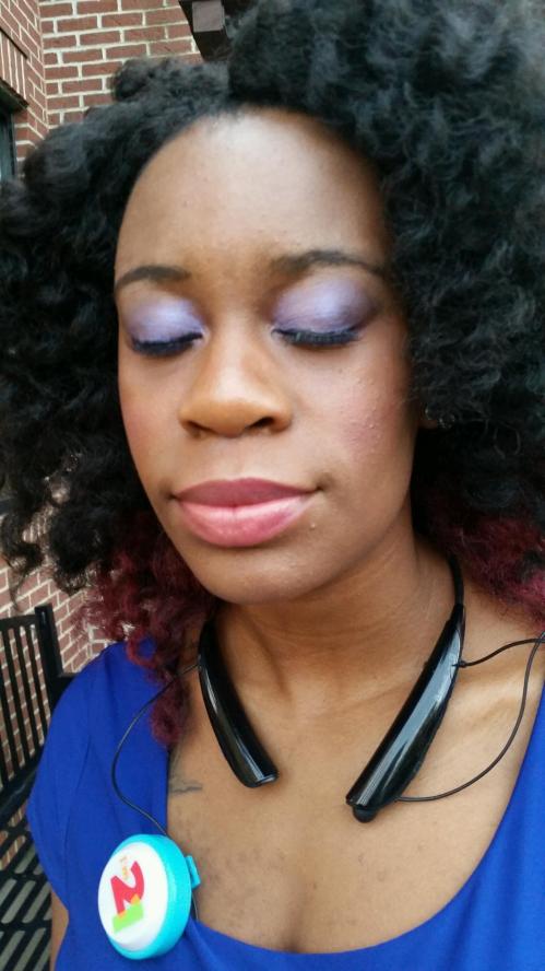 Rae Birthday after makeup